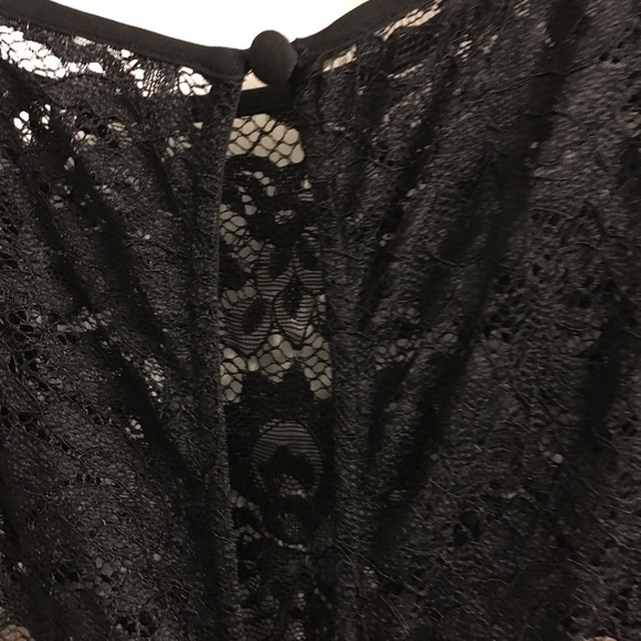 Torrid 4X Black Lace Illusion Neck Skater Dress BNWT - Picture 7 of 11